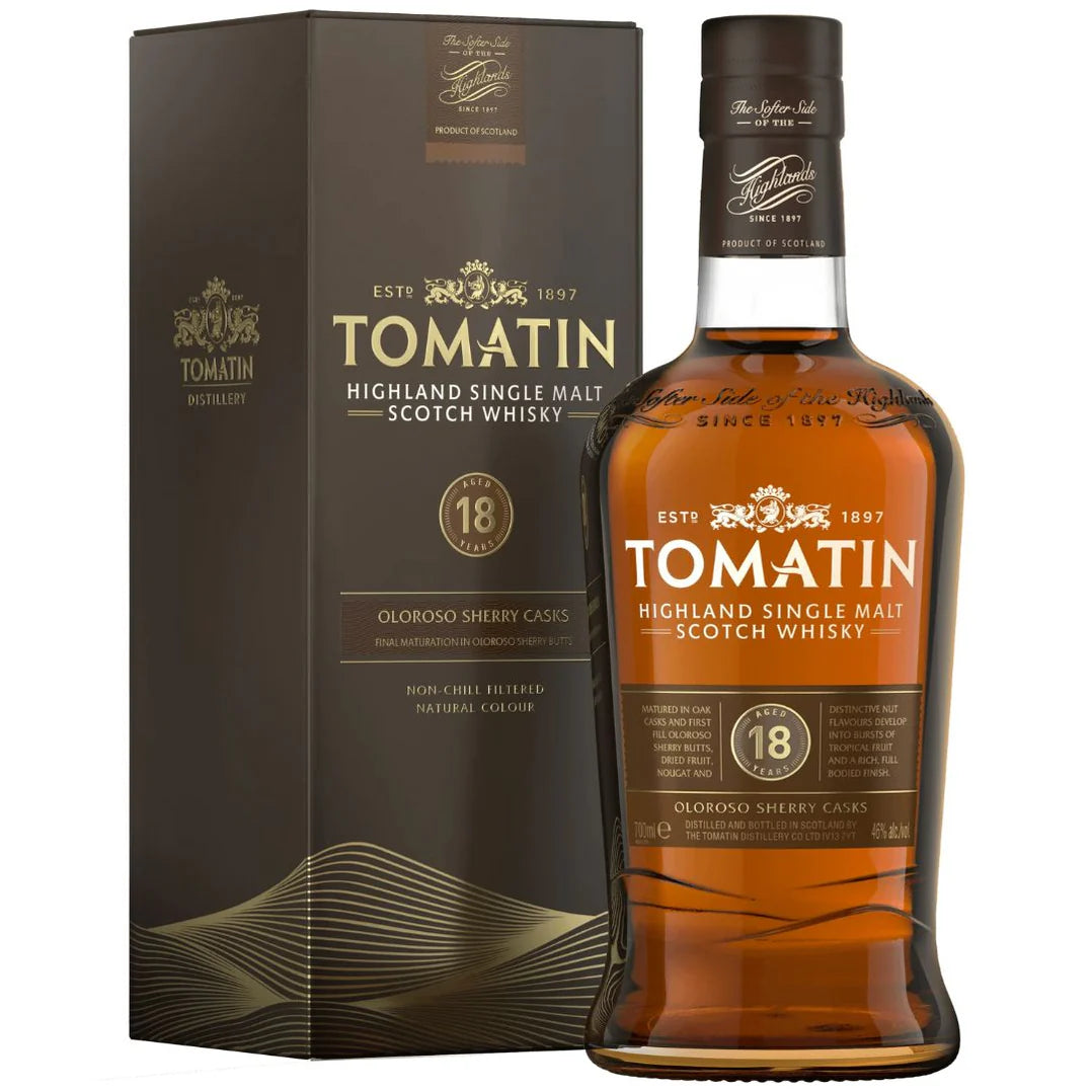 tomatin-18-year-old-single-malt-Whisky and box