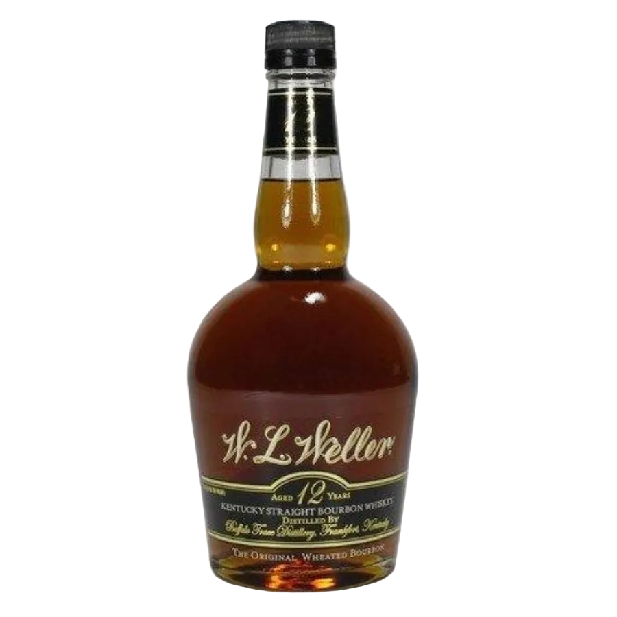 W L Weller 12 Year Old wheated bourbon bottle
