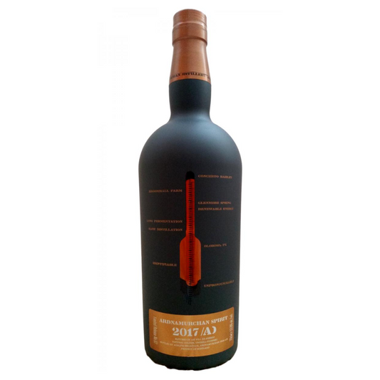 Ardnamurchan Spirit 2017 Scotch Whisky in the white background