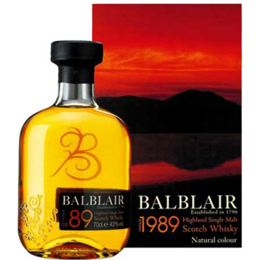 Balblair 1989 box