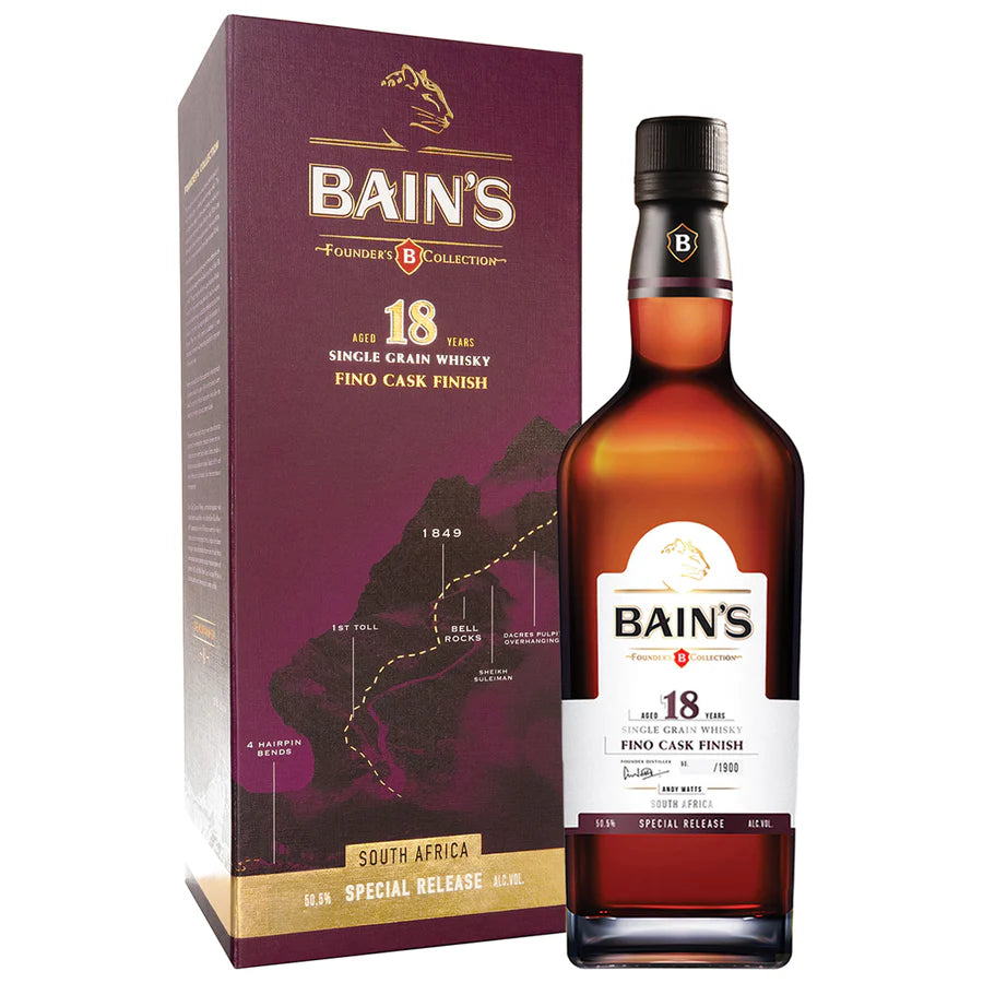 Bain's 18 Fino Cask Finish Whisky Box