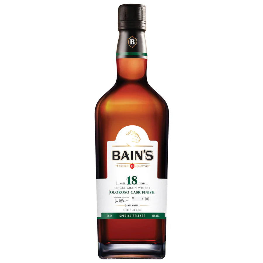 Bains 18 Oloroso Cask South African Whisky