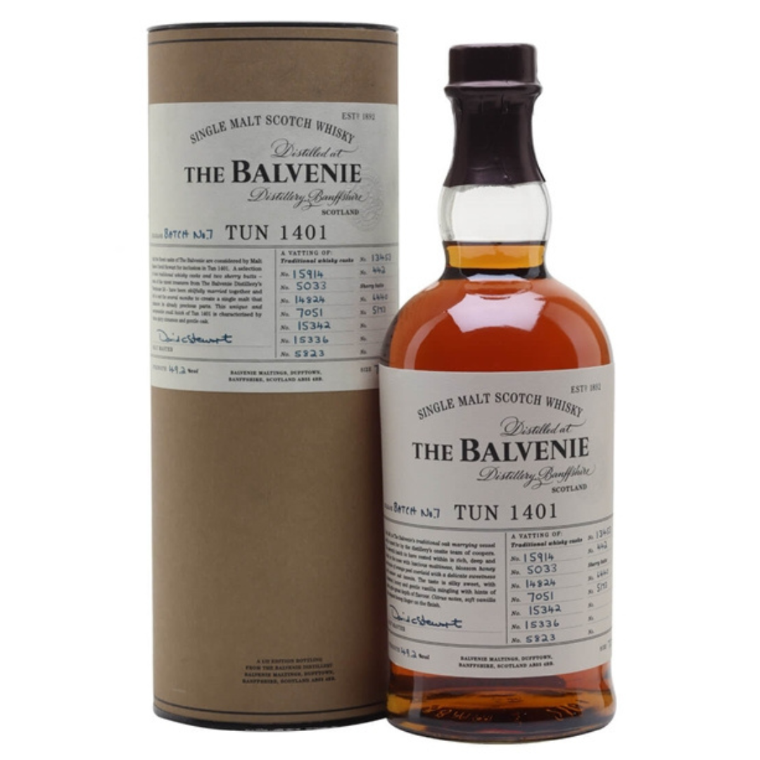 Balvenie Tun 1401 Batch 7 tube