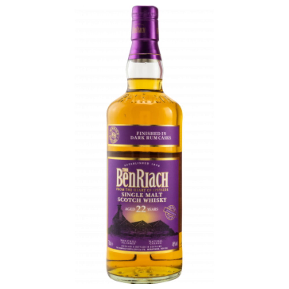 BenRiach 22 Year Old Dark Rum Finish Scotch Whisky