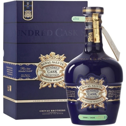 CHIVAS ROYAL SALUTE_THE HUNDRED CASK Scotch