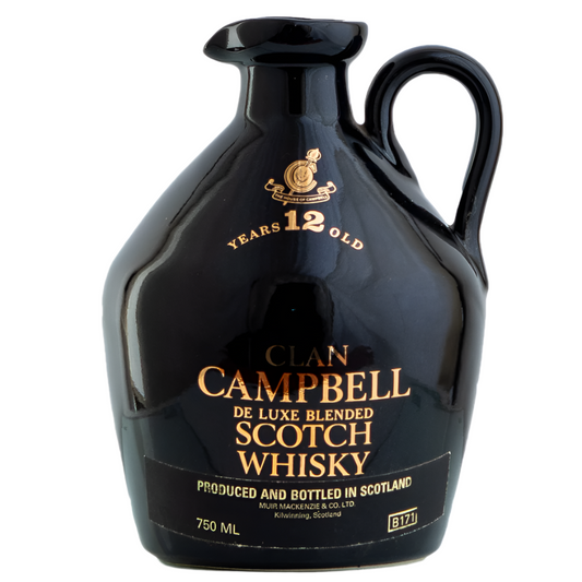 Clan Campbell 12 Year Old De Luxe 1980s Whisky