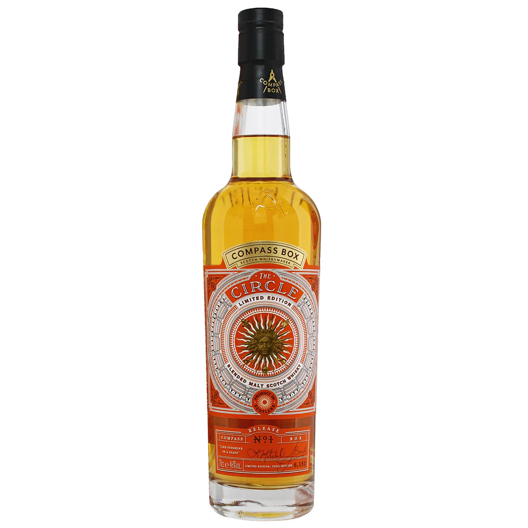 Compass Box Circle I bottle in the white background
