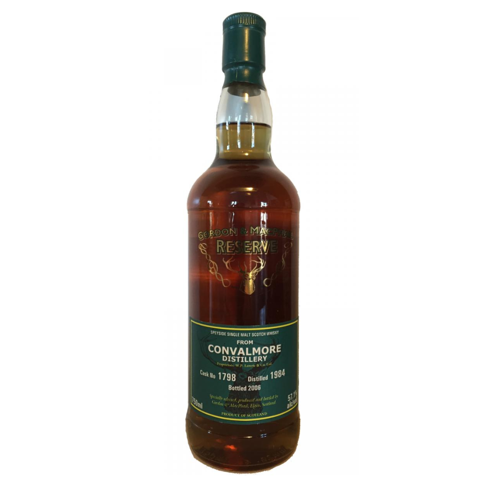 Gordon MacPhail Convalmore 1984 21 Year Old Cask Strength