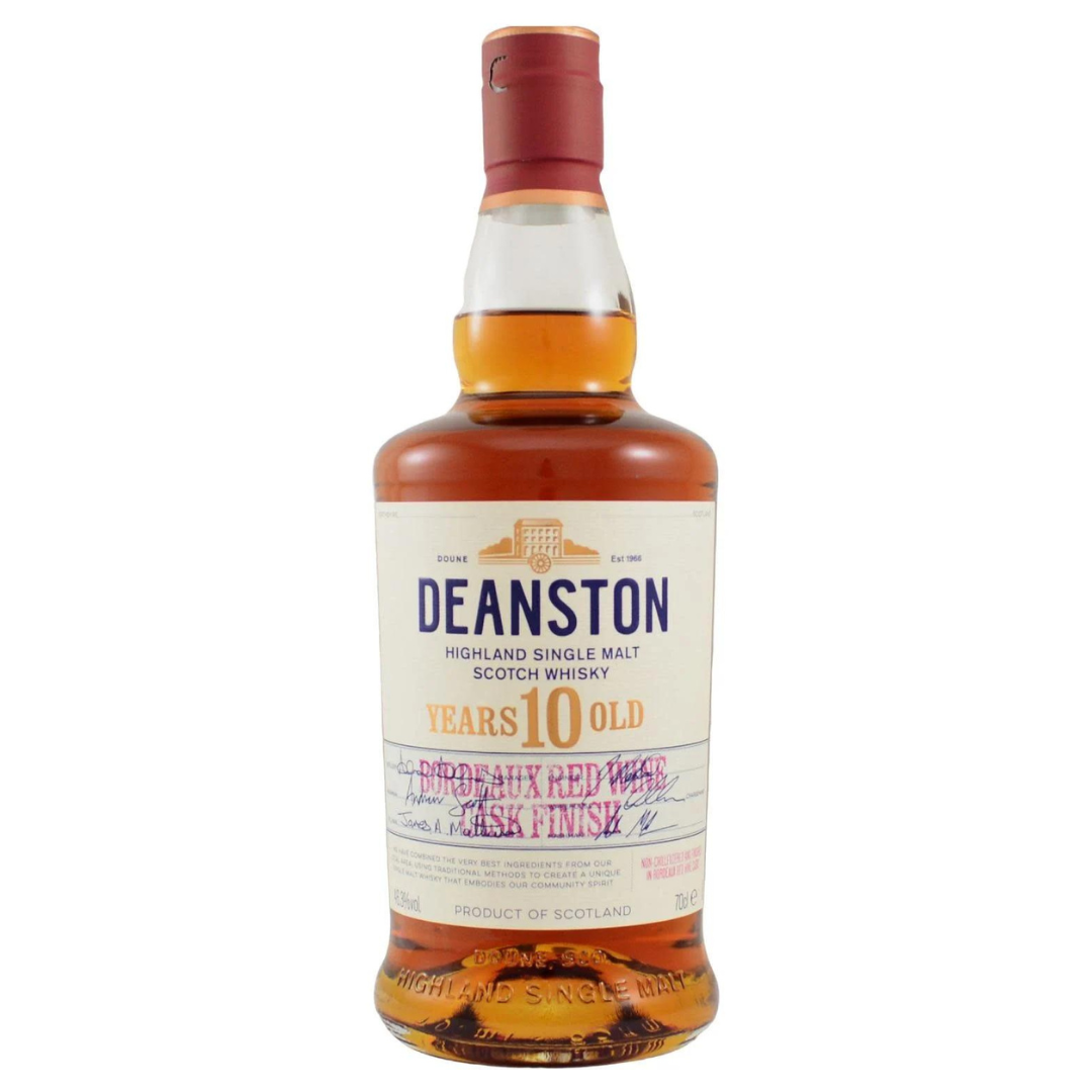 Deanston 10 Year Old Bordeaux Red Wine Cask Finish