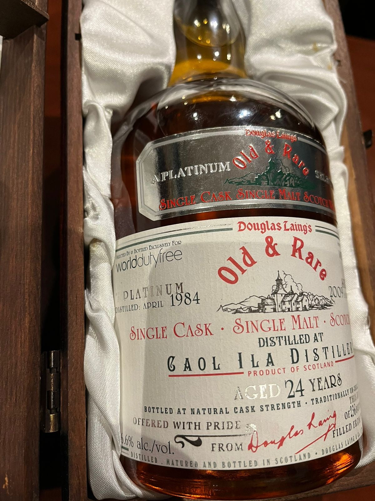 Caol Ila 1984 Douglas Laing 24 Year Old / Old and Rare