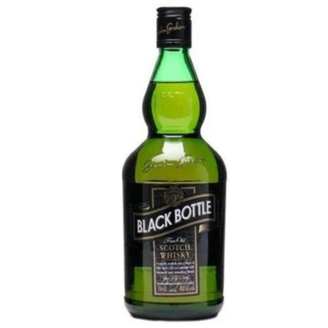 Black Bottle Older Presentation