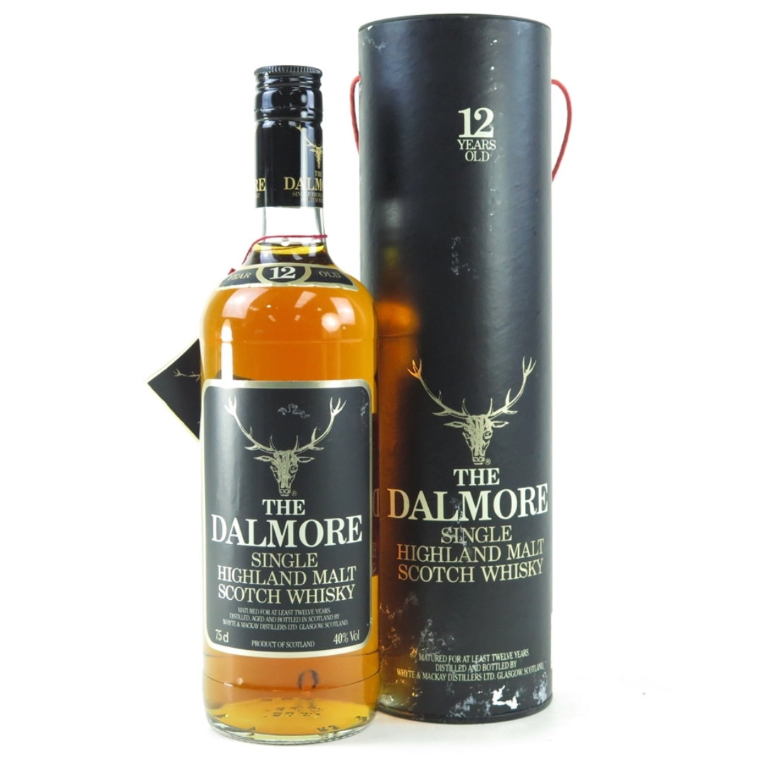 Dalmore 12 1980's box