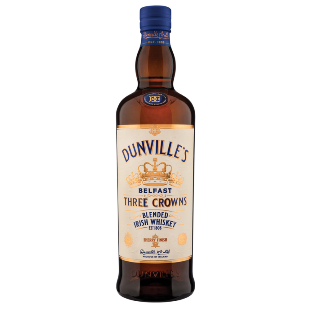 Dunvilles Three Crowns Blended Irish Whiskey