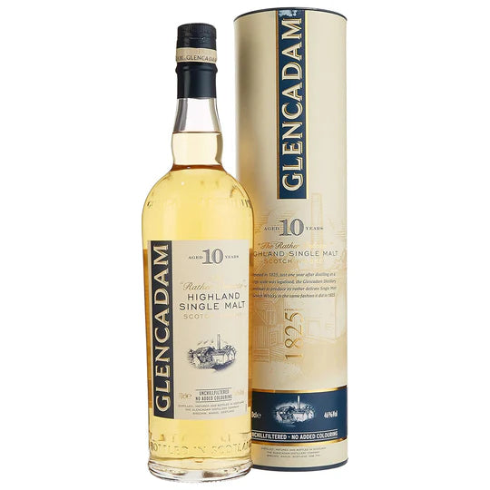 Glencadam 10yo Whisky tube