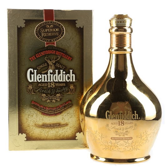 Glendfiddich 18 year Gold Decanter Limited