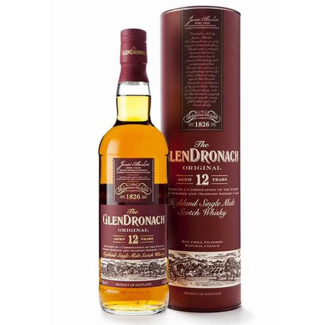 Glendronach 12 Billy Walker single malt whisky