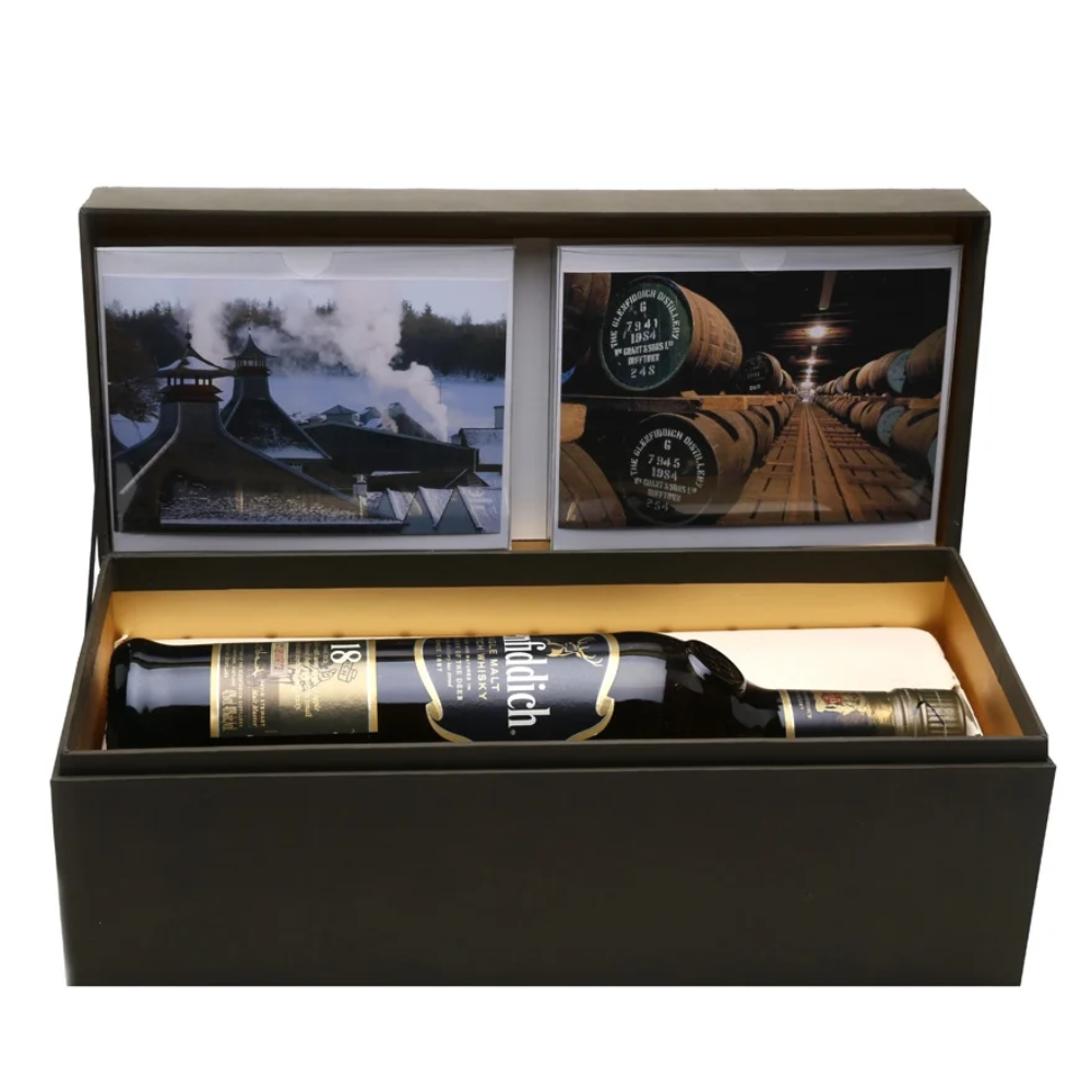 Glenfiddich 18 Year Old Photo Album Box