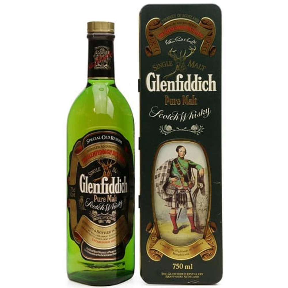 Glenfiddich Pure Malt Clan Macpherson soctch whisky