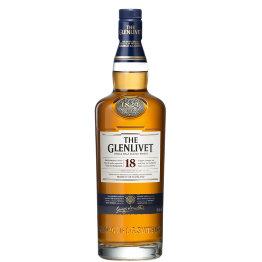 Glenlivet 18 yo older presentation whisky