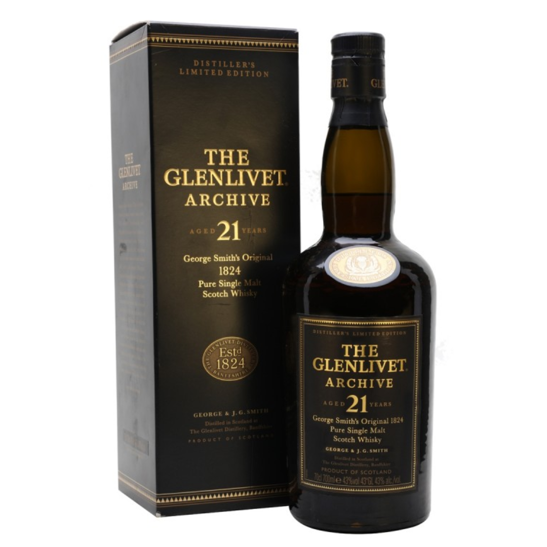 Glenlivet 21 Archive Old Presenation