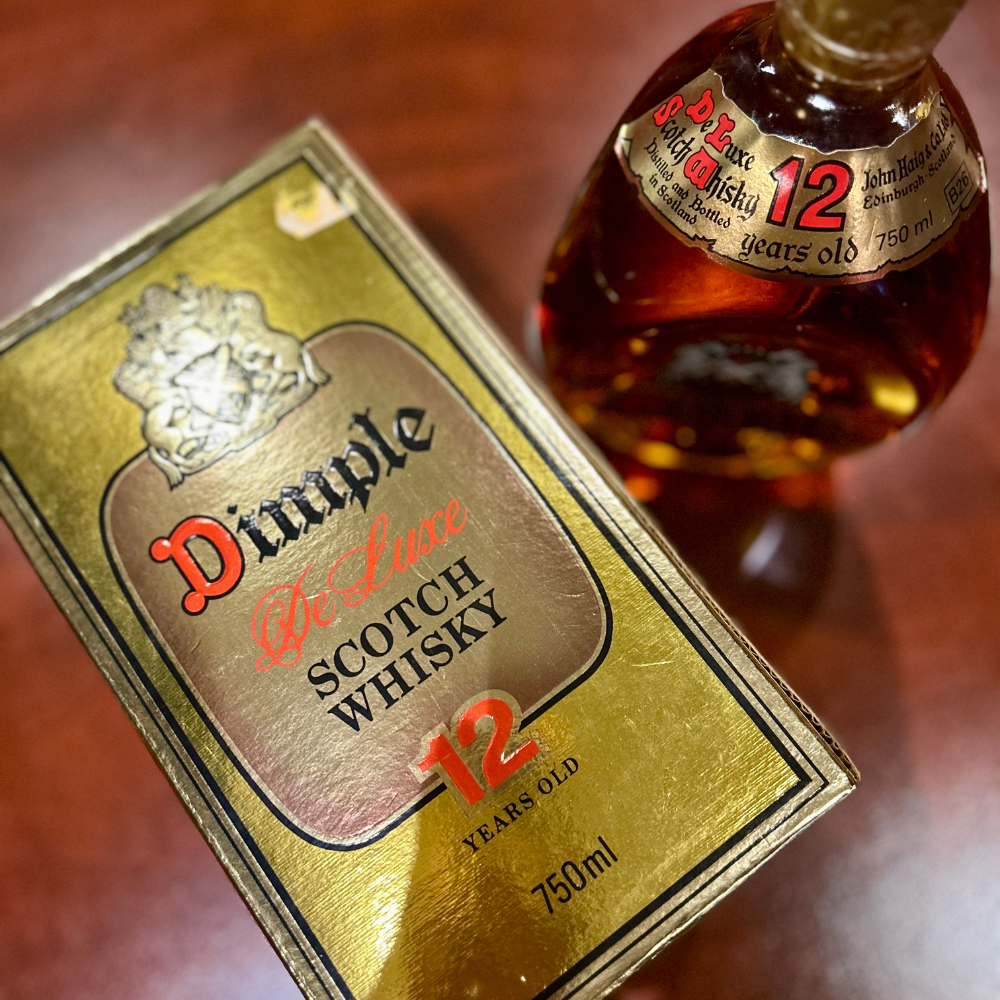 Dimple Haig De Luxe 12 Year Old Bottling 1980s