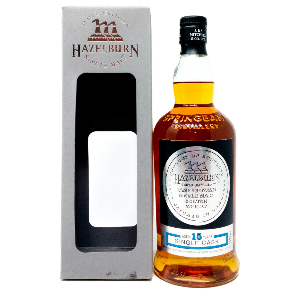 Hazelburn 2002 15 Yea rOld Cognac Cask Single Malt Scotch Whisky