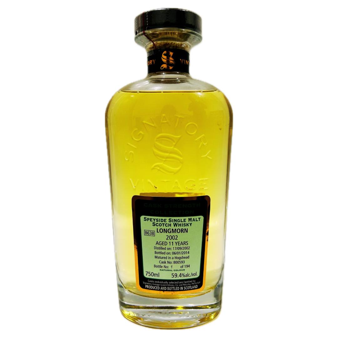 Signatory Longmorn 11 Year Old  2002