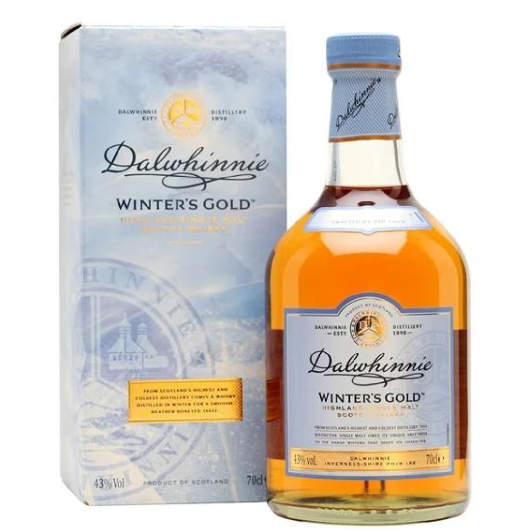 Dalwhinnie Winter's Gold whisky box