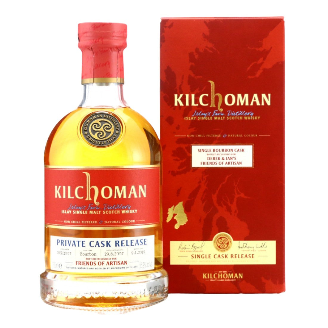 Kilchoman Derek & Ian's Friends of Artisan Box