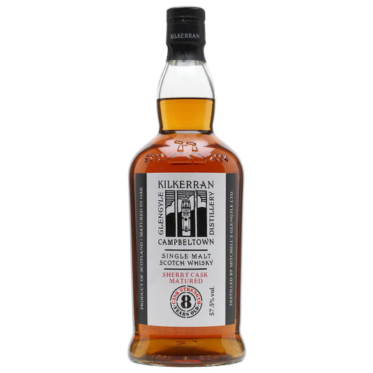 Kilkerran 8 CS Sherry Cask 2023 Bottle