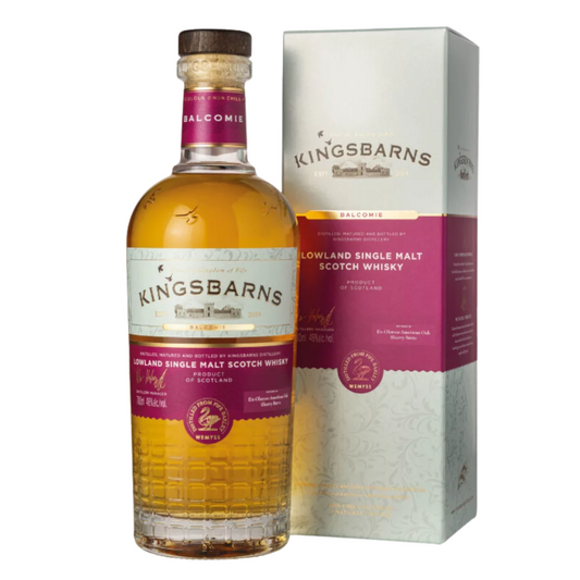 Kingsbarns Balcomie Bottle and box