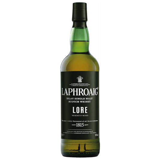 Laphroaig Lore Scotch Whisky Bottle