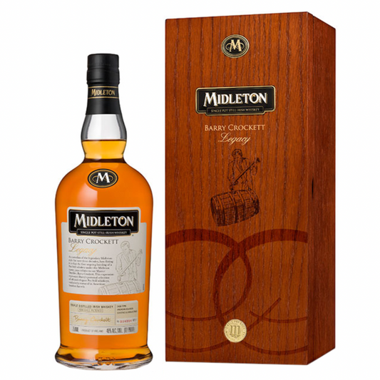 Midleton Barry Crockett Legacy Old presentation Irish Whiskey