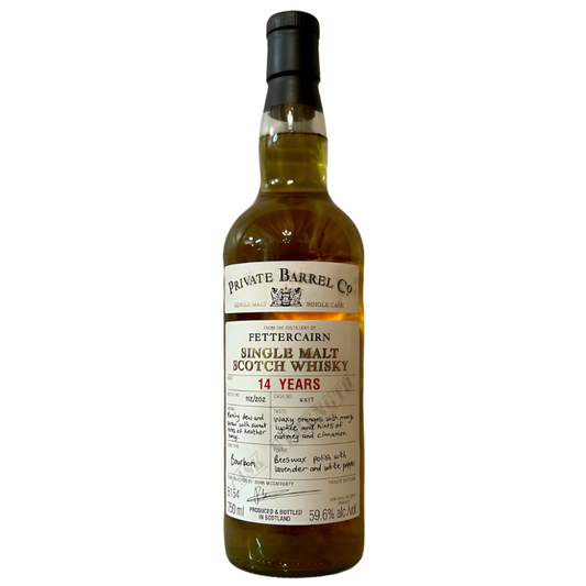 Private Barrel Co Fettercairn 14 Years Single Malt Whisky