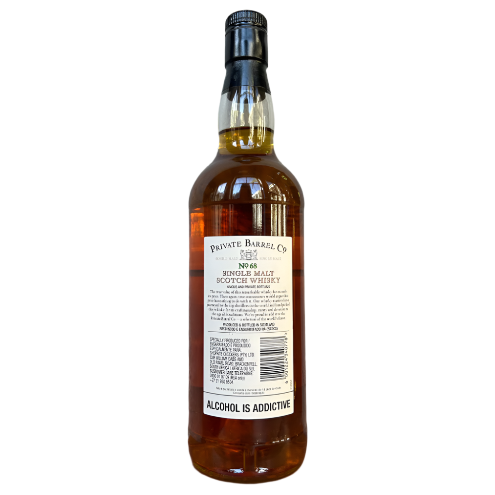 Private Barrel Scotch No.68