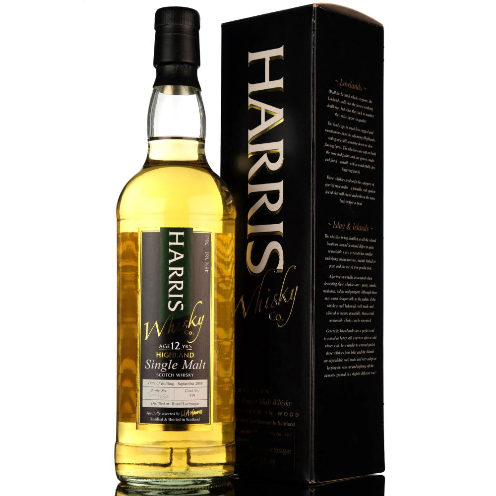 Royal Lochnagar 1996-2008-12YearOld-Harris Whisky Co