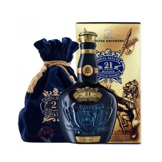 Royal Salute 21 Blue Scotch whisky