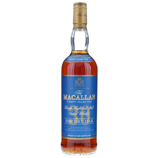 Macallan 30 Year Old Sherry Oak 1990's