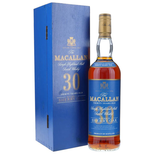 The Macallan 30 Year Old Sherry Oak Scotch Whisky