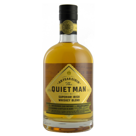 The Quiet Man Superior Irish Whiskey Oak Cask Matured3w