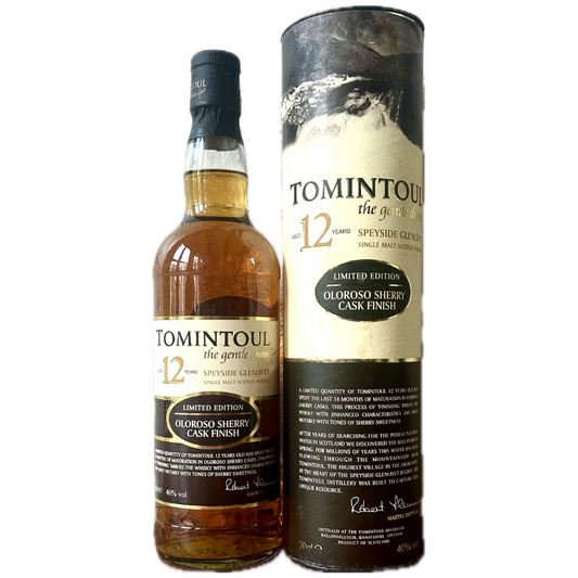 Tomintoul 12 Year Old Limited Edition Oloroso Sherry Cask