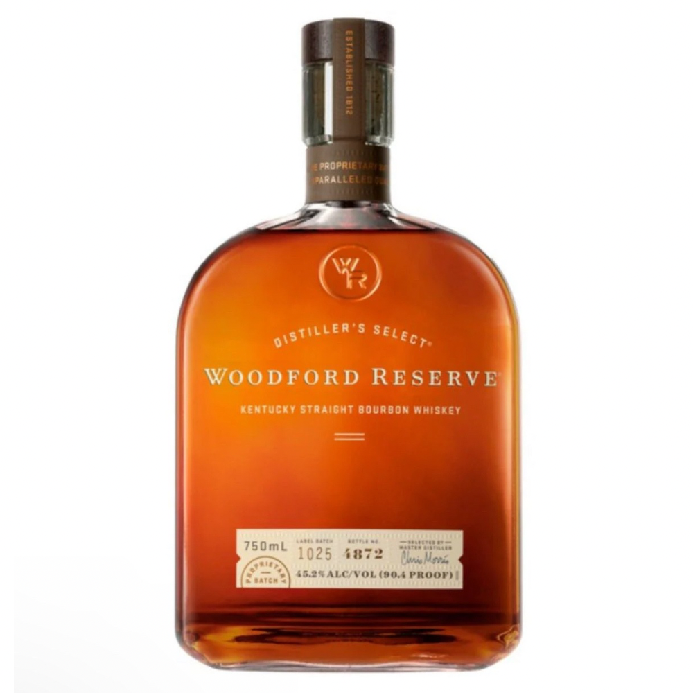 Woodford Reserve Bourbon Whiskey Bottle