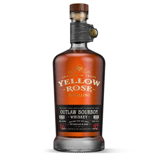 YELLOW ROSE OUTLAW BOURBON WHISKEY