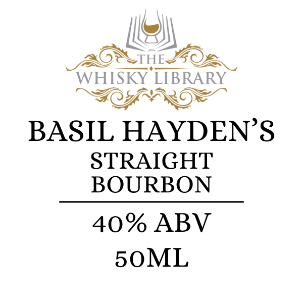 Basil Hayden Bourbon – 50ml Dram