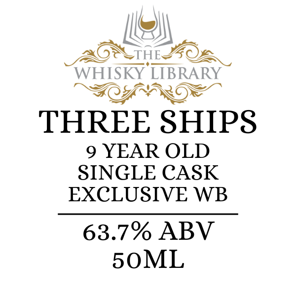 Three Ships 9 Year Old Single Cask PX Finish WhiskyBrother Exclusive – 50ml Dram