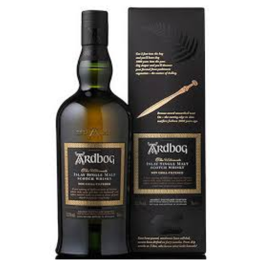 Ardbeg Ardbog limited edition whisky with presentation box