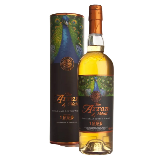 Arran 1996 Bottled 2009 Icons of Arran Peacock with presentation box