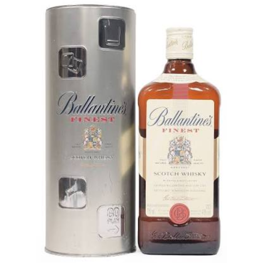 Ballantine's Finest Go Play Edition 750ml 43% ABV with original presentation packaging