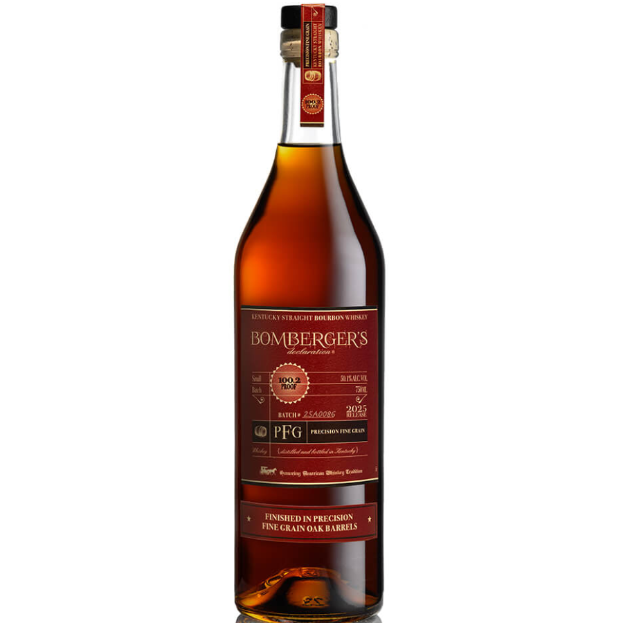 Bomberger’s PFG Precision Fine Grain Kentucky Straight Bourbon 2025 First Release 750ml 50.1% ABV