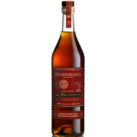 Bomberger’s PFG Precision Fine Grain Kentucky Straight Bourbon 2025 First Release 750ml 50.1% ABV